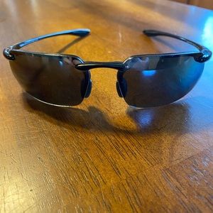 Maui Jim Kahana Men’s Rimless Sport Sunglasses Polarized